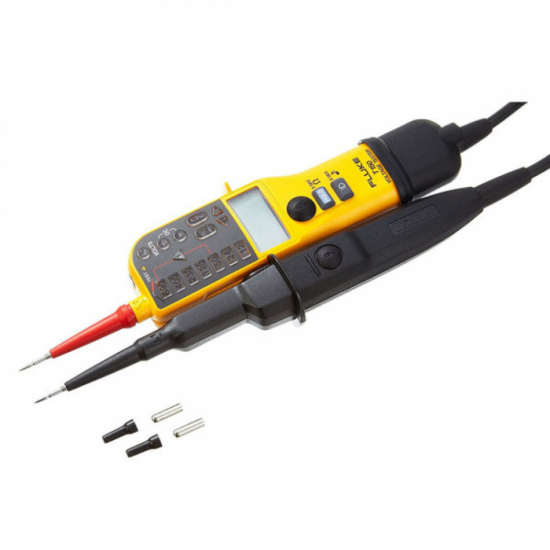 Fluke T150 тестер напряжения/целостности с ЖК-дисплеем, омметром и переключаемой нагрузкой